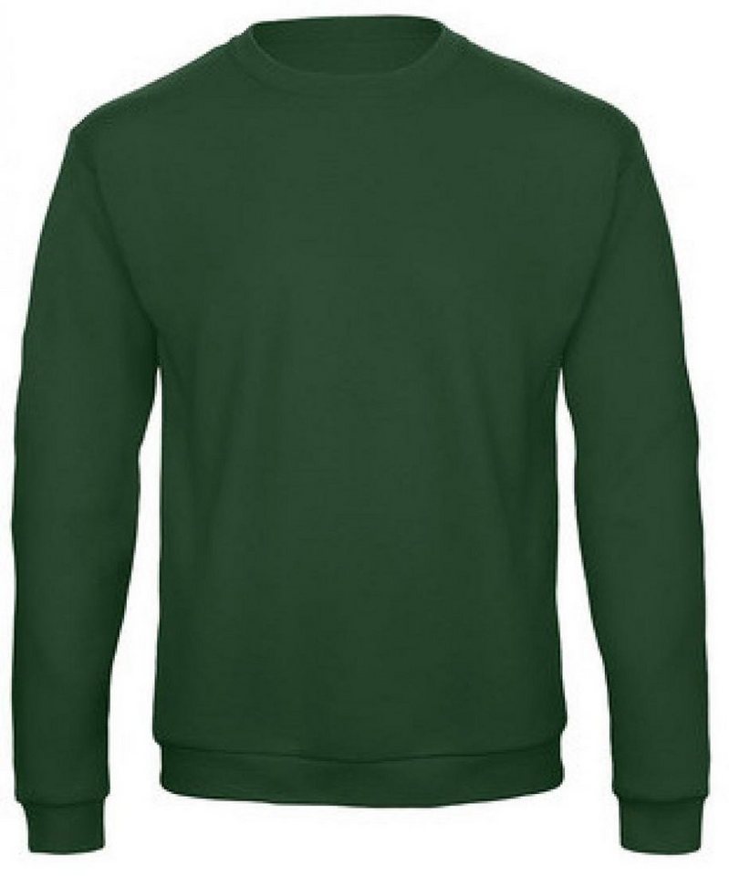 B&C Sweatshirt Herren Rundhals-Sweatshirt / Flauschiges Innenfutter von B&C