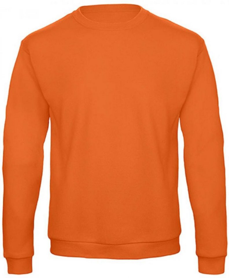 B&C Sweatshirt Herren Rundhals-Sweatshirt / Flauschiges Innenfutter von B&C