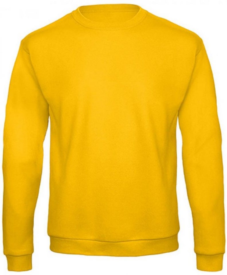 B&C Sweatshirt Herren Rundhals-Sweatshirt / Flauschiges Innenfutter von B&C