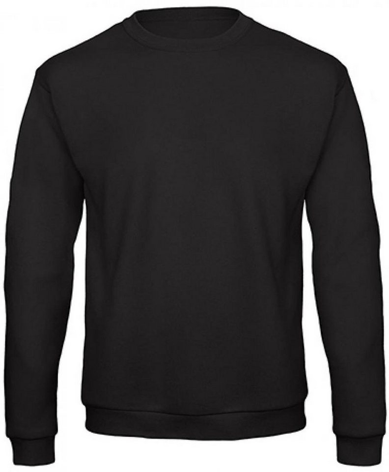 B&C Sweatshirt Herren Rundhals-Sweatshirt / Flauschiges Innenfutter von B&C