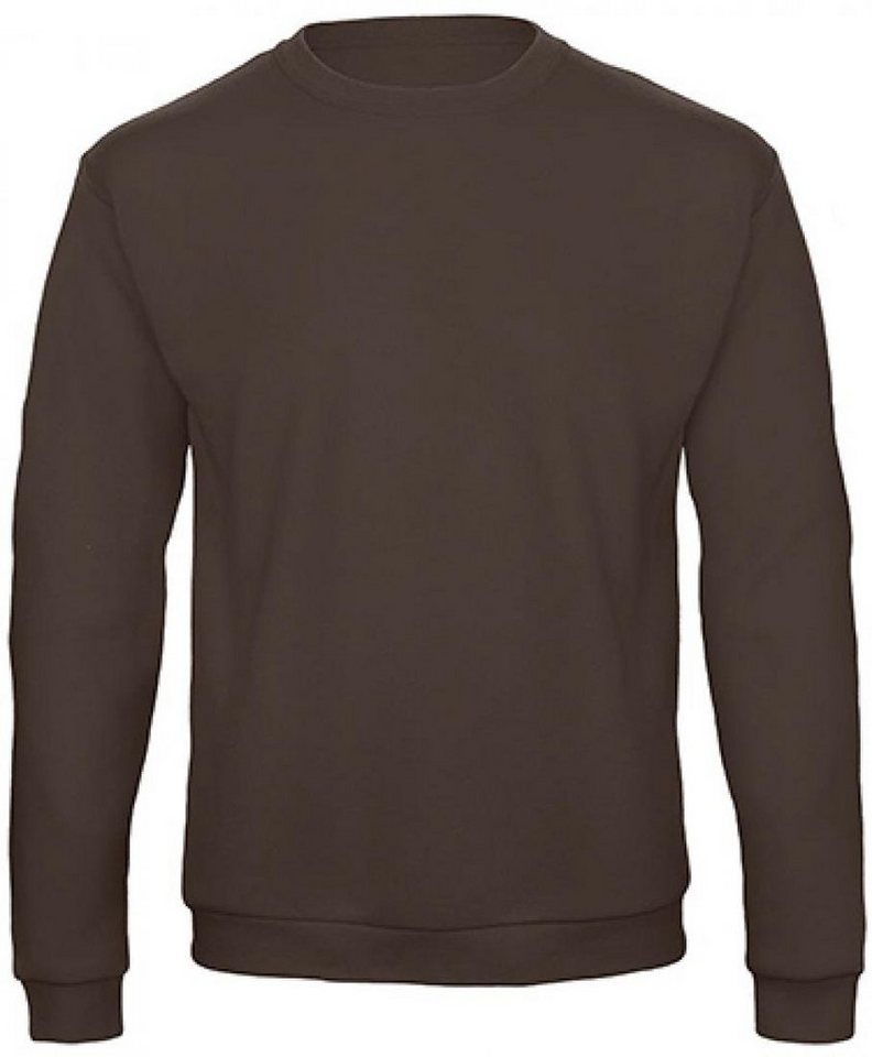 B&C Sweatshirt Herren Rundhals-Sweatshirt / Flauschiges Innenfutter von B&C