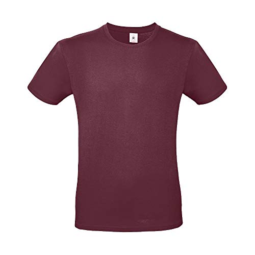 B&C - T-Shirt # E150 / Burgundy, 3XL von B&C