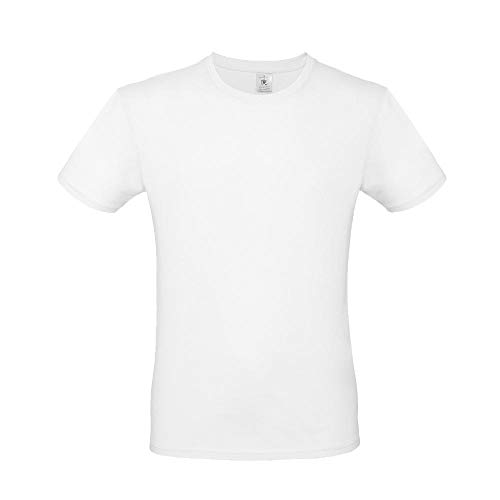 B&C - T-Shirt # E150 / White, 4XL von B&C