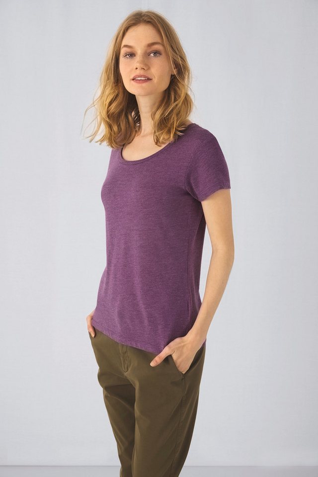 B&C T-Shirt Ladies TriBlend crew neck T-shirt B&C T-Shirt Ladies TriBlend crew neck T-shirt von B&C