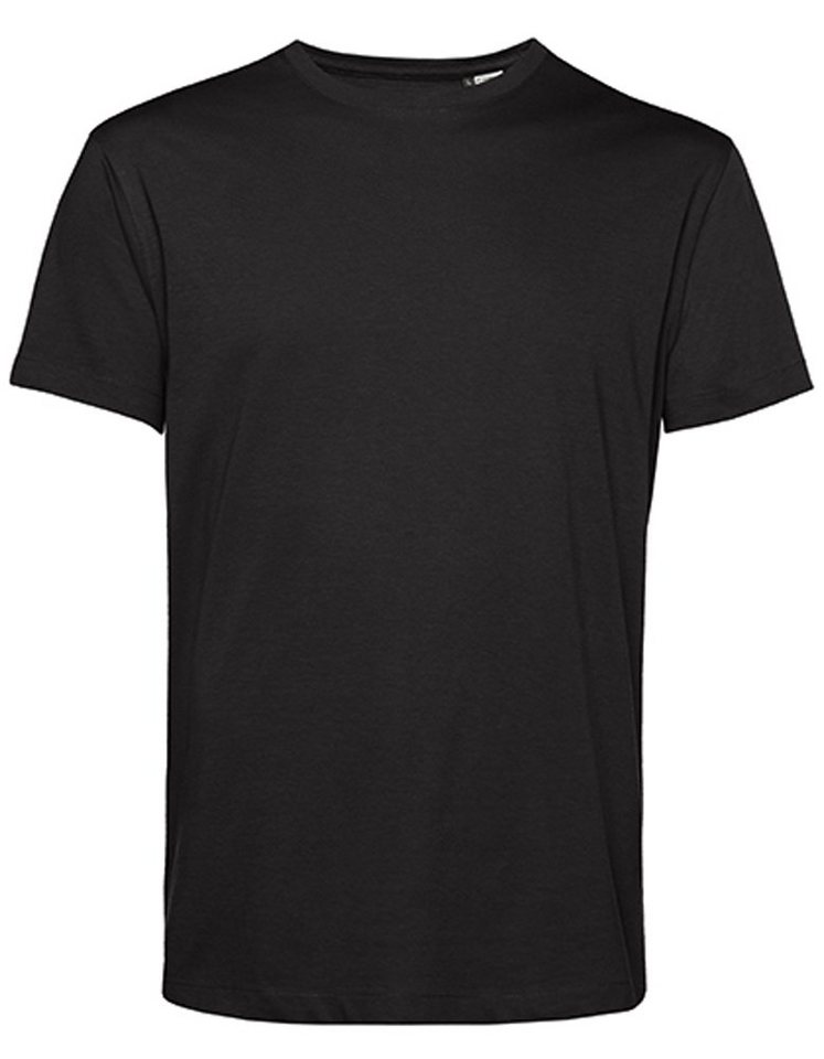 B&C Unterhemd Unterziehshirt organic 10er Pack schwarz (Pack, 10 er Pack) sanforisierte Bio-Baumwolle, ringgesponnen und gekämmt von B&C