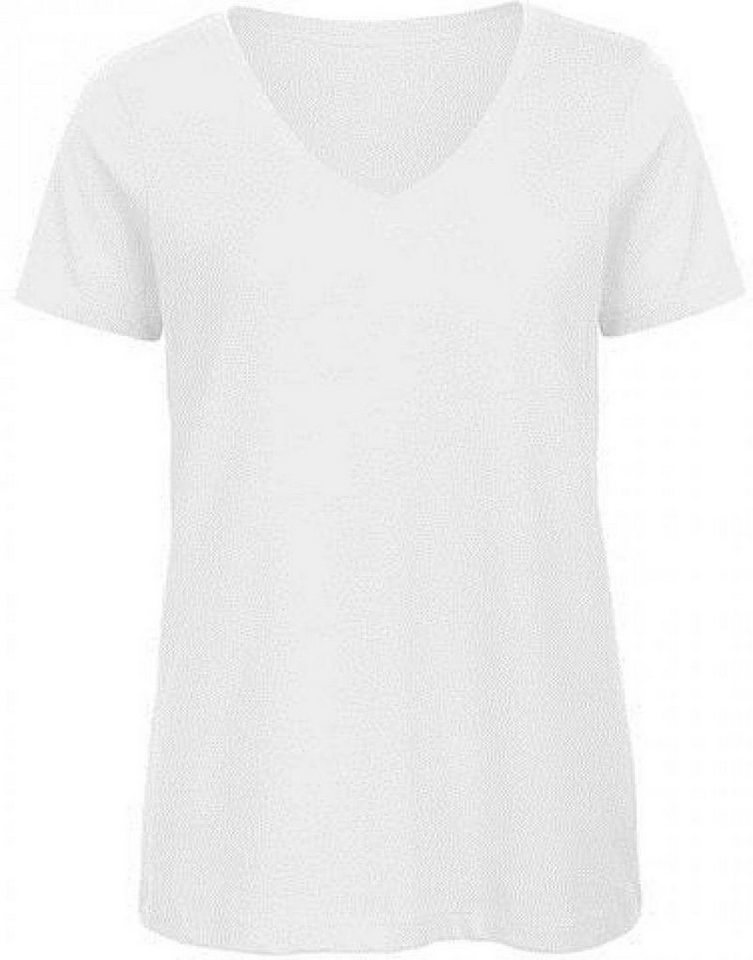 B&C V-Shirt Damen V-Neck T-Shirt / 100% Organic Cotton von B&C
