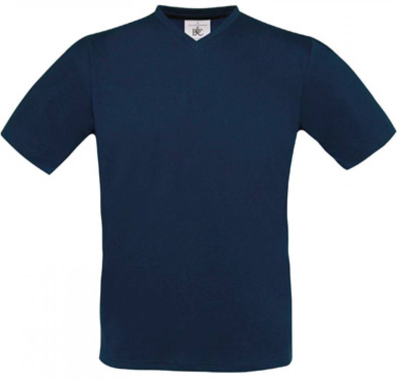 B&C V-Shirt Exact V-Neck Herren T-Shirt von B&C