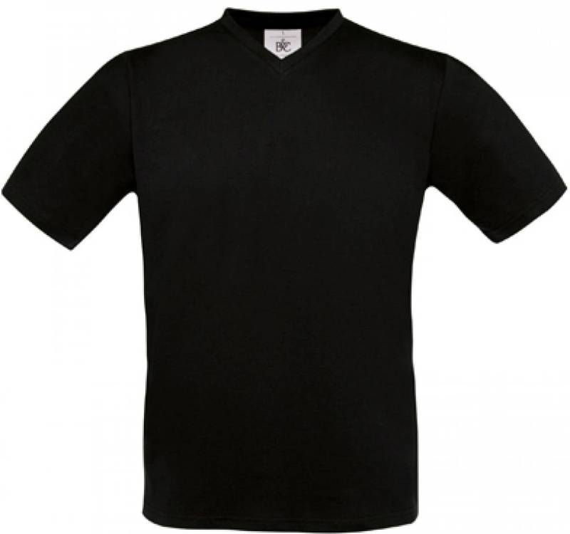 B&C V-Shirt Exact V-Neck Herren T-Shirt von B&C
