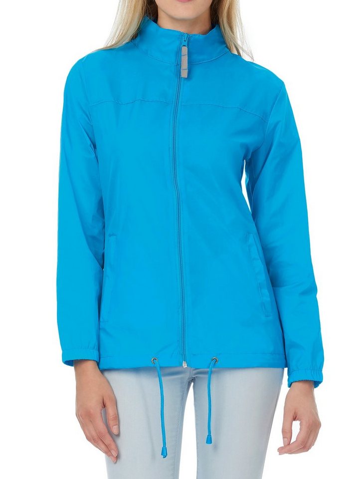 B&C Windbreaker leichte Damen Windjacke / Regenjacke / Outdoorjacke für Frauen Gr. XS bis XXL von B&C