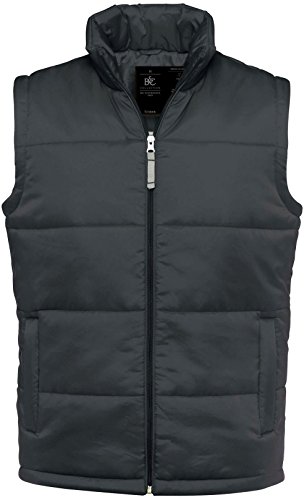 B&C: Bodywarmer Men, Größe:2XL;Farbe:Dark Grey von B&C