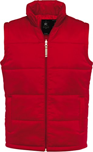 B&C: Bodywarmer Men, Größe:2XL;Farbe:Red von B&C