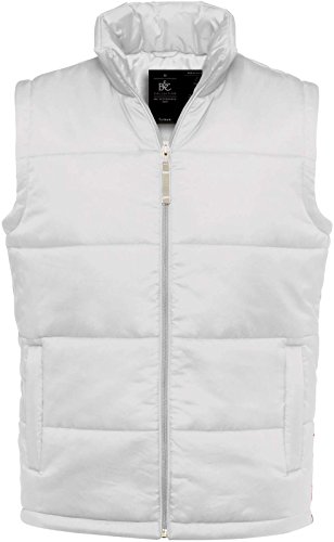 B&C: Bodywarmer Men, Größe:S;Farbe:White von B&C