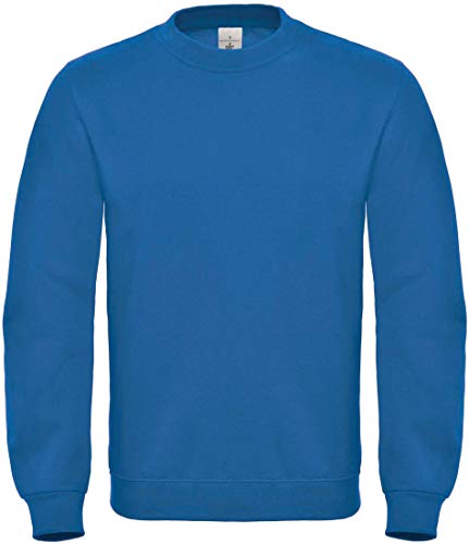 B&C: Crew Neck Sweatshirt ID.002, Größe:4XL;Farbe:Royal von B&C