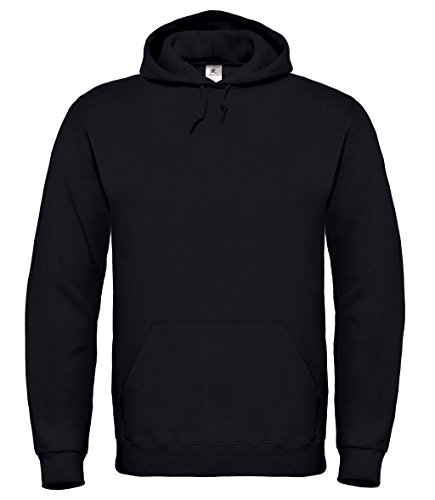 B&C: Hooded Sweatshirt ID.003, Größe:2XL;Farbe:Black von B&C