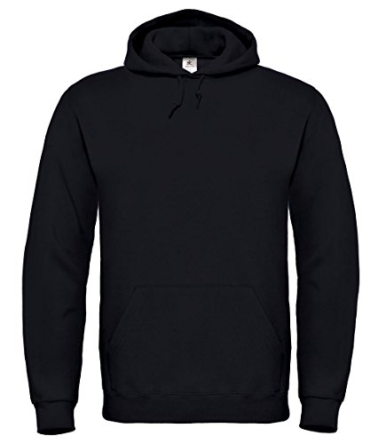 B&C: Hooded Sweatshirt ID.003, Größe:M;Farbe:Black von B+C