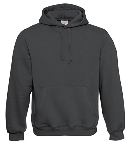 B&C: Kapuzen-Sweatshirt Hooded, Größe:2XL;Farbe:Steel Grey von B&C