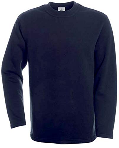 B&C: Kasten-Sweatshirt Open Hem, Größe:2XL;Farbe:Navy von B&C