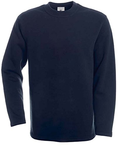 B&C: Kasten-Sweatshirt Open Hem, Größe:M;Farbe:Navy von B&C