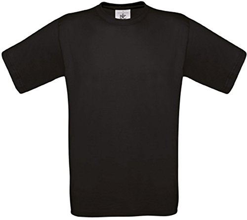 B&C: Kids` T-Shirt Exact 150 Kids TK300, Größe:12/14 (152/164);Farbe:Black von B&C