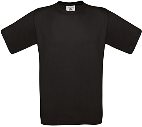 B&C: Kids` T-Shirt Exact 150 Kids TK300, Größe:7/8 (122/128);Farbe:Black von B&C