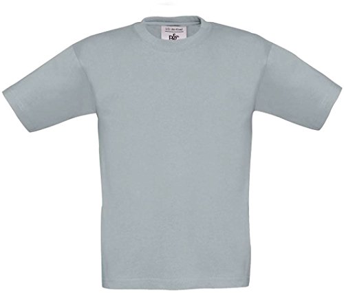 B&C: Kids` T-Shirt Exact 190 Kids TK301, Größe:12/14 (152/164);Farbe:Pacific Grey von B&C