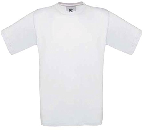 B&C: Kids` T-Shirt Exact 190 Kids TK301, Größe:12/14 (152/164);Farbe:White von B&C