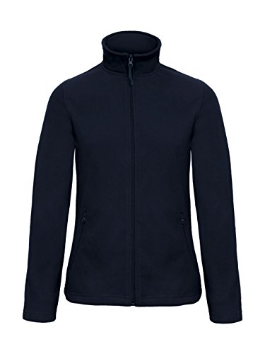 B&C: Ladies` Micro Fleece Full Zip ID.501 Women FWI51, Größe:3XL;Farbe:Navy von B&C