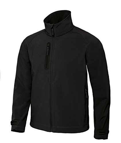 B&C: Men Technical Softshell Jacket X-Lite Softshell Men, Größe:3XL;Farbe:Black von B+C