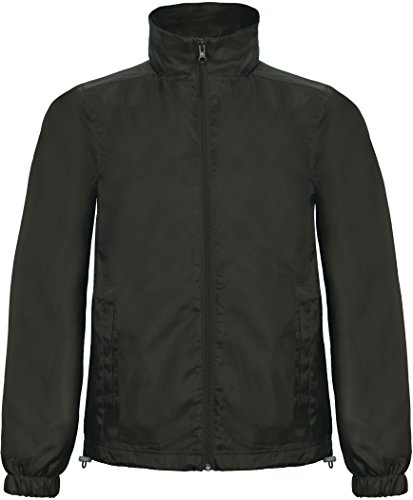 B&C: Midseason Windbreaker ID.601 JUI60, Größe:L;Farbe:Black von B&C