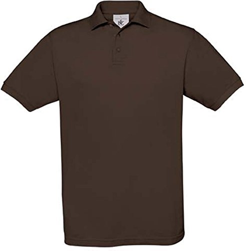 B&C: Piqué Polo Safran PU409, Größe:2XL;Farbe:Brown von B&C