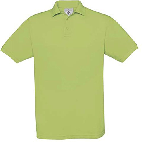 B&C: Piqué Polo Safran PU409, Größe:2XL;Farbe:Pistachio von B&C