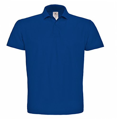 B&C: Piqué Polo Shirt ID.001 PUI10, Größe:2XL;Farbe:Royal von B&C