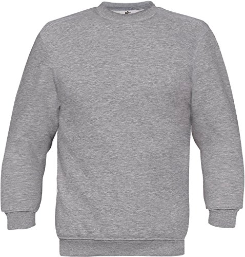 B&C: Set-In Sweatshirt Set In, Größe:M;Farbe:Heather Grey von B&C