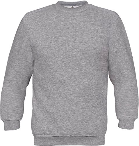 B&C: Set-In Sweatshirt Set In, Größe:XL;Farbe:Heather Grey von B&C