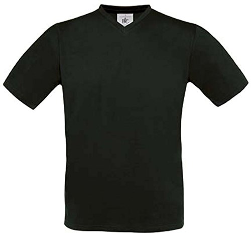 B&C: V-Neck T-Shirt Exact V-Neck TU006, Größe:L;Farbe:Black von B&C