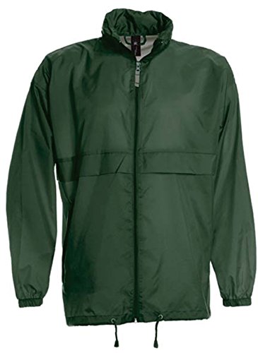 B&C: Windbreaker Sirocco, Größe:3XL;Farbe:Bottle Green von B&C