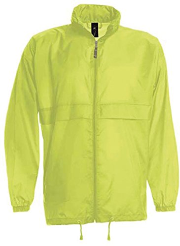 B&C: Windbreaker Sirocco, Größe:L;Farbe:Ultra Yellow von B&C