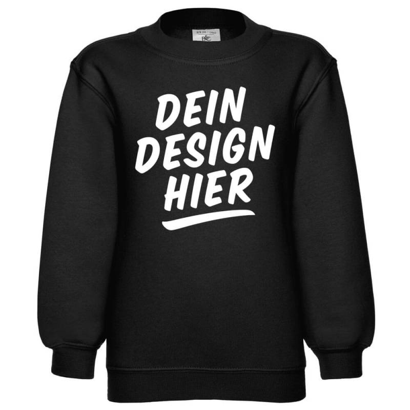 Kinder Set-In Sweatshirt bedrucken mit Motiv oder Foto von B&C