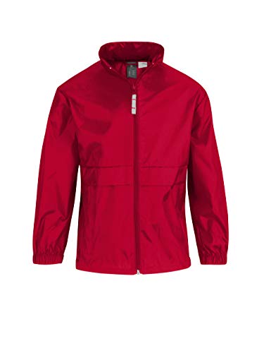 Windbreaker 'Sirocco' - Farbe: Red - Größe: 122-128 (7-8) von B&C