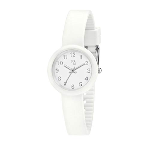 B&G Damen Uhr, Soft Kollektion, Analoguhr, Nur Zeitanzeige, aus Alluminio, Silikon - R3851287502 von B&G