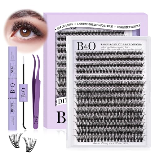 Lash Extension Set B&Q 280 PCS Wimpern Extensions Set 9-16MIX 40D Wimpernverlängerung Set Wimpern Set Lash Kleber Entferner und Applikatoren für Wimpernverlängerungs-Anfänger (Set-40D,9-16MIX) Lash Extension Set B&Q 280 PCS Wimpern Extensions Set 9-16MIX 40D Wimpernverlängerung Set Wimpern Set Lash Kleber Entferner und Applikatoren für Wimpernverlängerungs-Anfänger (Set-40D,9-16MIX) von B&Qaugen