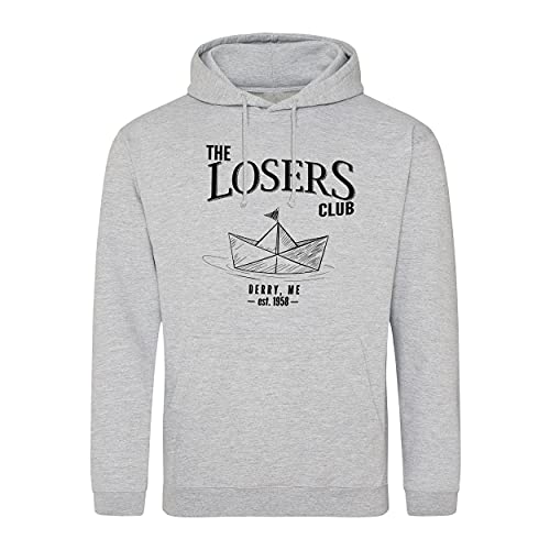 B&S Boutique The Losers Club It Pennywise Unisex Grau Kapuzenpullover Hoodie Size L von B&S Boutique