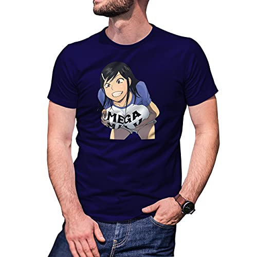 Mega Milk Titty Monster Hentai Anime Ecchi Otaku Herren Marineblaues T-Shirt Size XXL von B&S Boutique