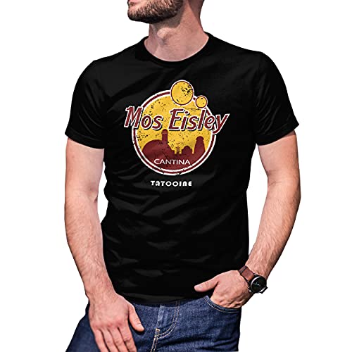 Mos Eisley Cantina Tatooine Inspired Wars Herren Schwarz T-Shirt Size 3XL von B&S Boutique