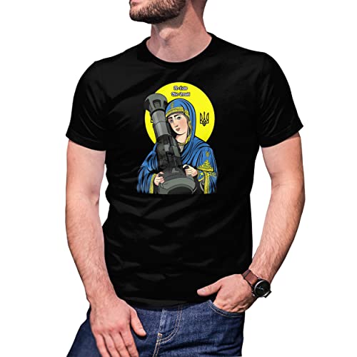 St nlaw Javelin Support Ukraine Herren Schwarz T-Shirt Size 3XL von B&S Boutique