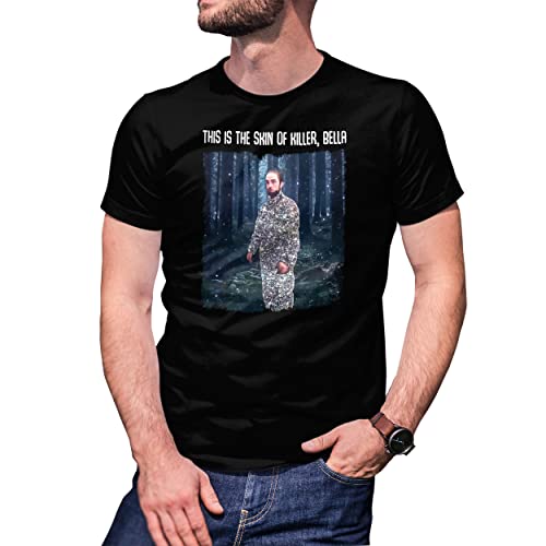 This is The Skin of Killer Bella Trending Herren Schwarz T-Shirt Size S von B&S Boutique