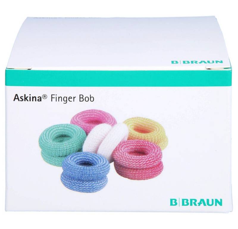B. Braun Fingerbandage Askina Finger Bob (Spar-Set, 50-tlg., Fingerfixierverband), passt sich flexibel an Form und Stärke des Fingers an von B. Braun