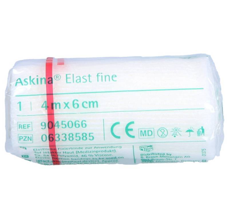 B. Braun Fixierpflaster Elastische Fixierbinde (Spar-Set, 1-St., Fixierung) Sorgt durch stabile Webstruktur und Elastizität von B. Braun