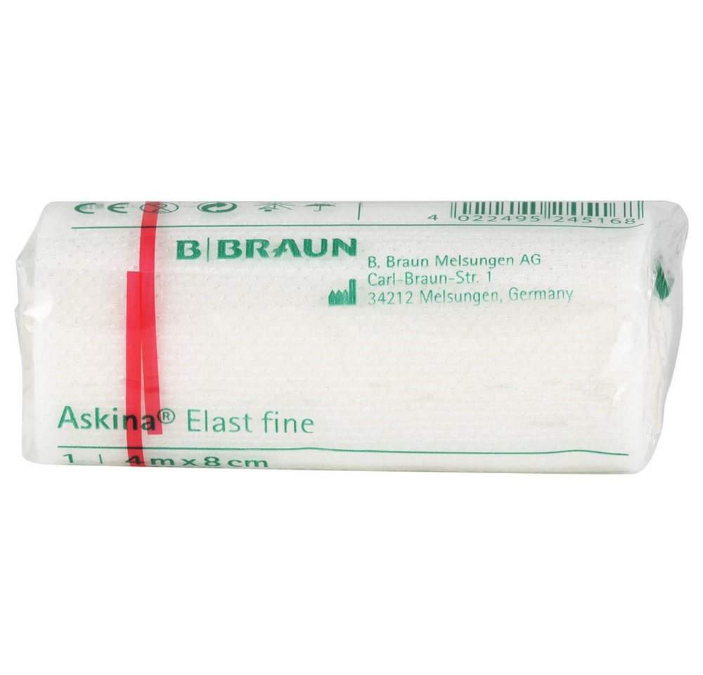 B. Braun Fixierpflaster Elastische Fixierbinde (Spar-Set, 1-St., feinmaschig) passt sich die Binde flexibel an jede Körperform an von B. Braun