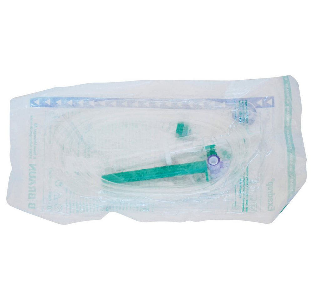 B. Braun Katheter Exadrop Infusionsgerät, Mit integrierter Schiebeklemme zur kurzen Unterbrechung, (Spar-Set, 1 St., Infusionssystem), Ermöglicht gleichmäßige Tropfraten von B. Braun